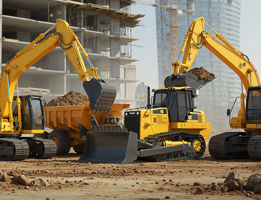 What to Consider Before Renting Heavy Equipment for a Job Site construction equipment