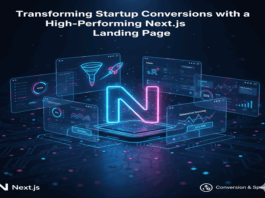 Transforming Startup Conversions with a High-Performing Next.js Landing Page Startup Conversions